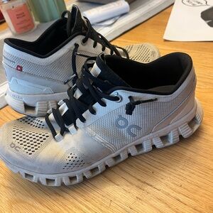 On cloud running shoes